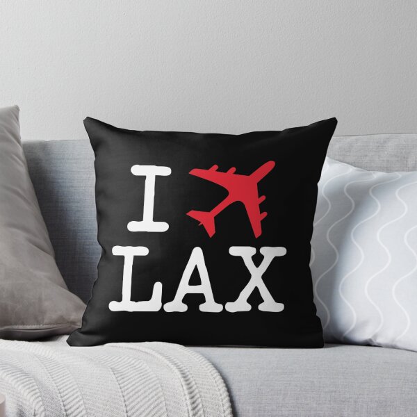 Item preview, I Love LAX - Los Angeles International Airport Code Design for Aviation Lovers designed and sold by Ikaroots.
