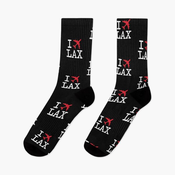 Item preview, I Love LAX - Los Angeles International Airport Code Design for Aviation Lovers designed and sold by Ikaroots.