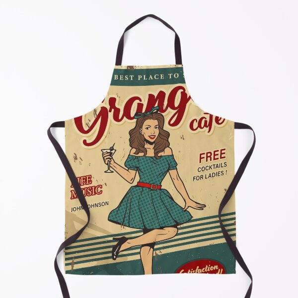 Aperçu de l'œuvre Affiche vintage du café Grange créée et vendue par Groove-Emporium.