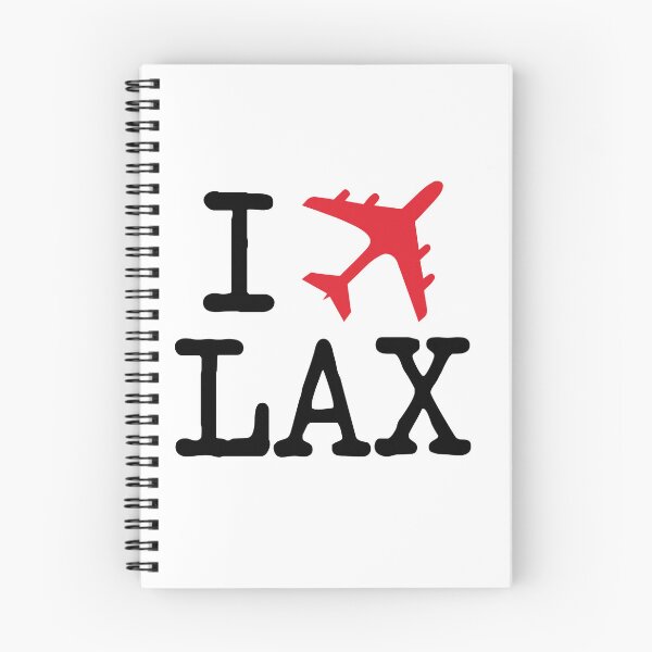 Item preview, I Love LAX - Los Angeles International Airport Code Design for Aviation Lovers designed and sold by Ikaroots.