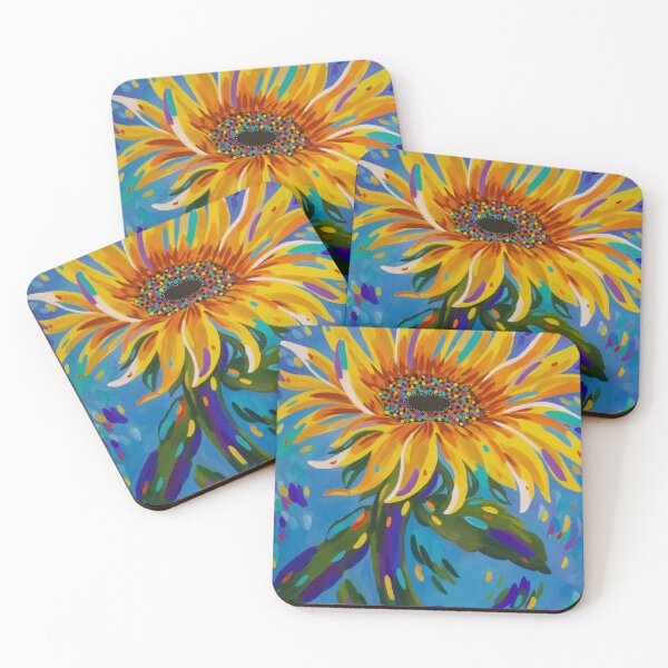 Item preview, Superstar Sunflower designed and sold by Megan JL Evans Art.