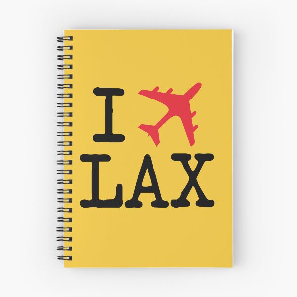 Item preview, I Love LAX - Los Angeles International Airport Code Design for Aviation Lovers designed and sold by Ikaroots.