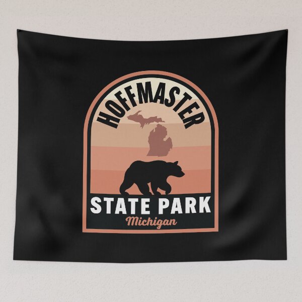 Item preview, Hoffmaster State Park MI Bear designed and sold by HalpinDesign.