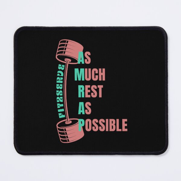 Item preview, as much rest as possible amrap funny fit2serve designed and sold by Binohshop.