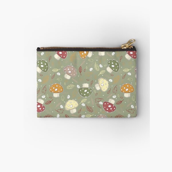 Item preview, Fall Mushrooms Pattern designed and sold by FaultyOverlord.
