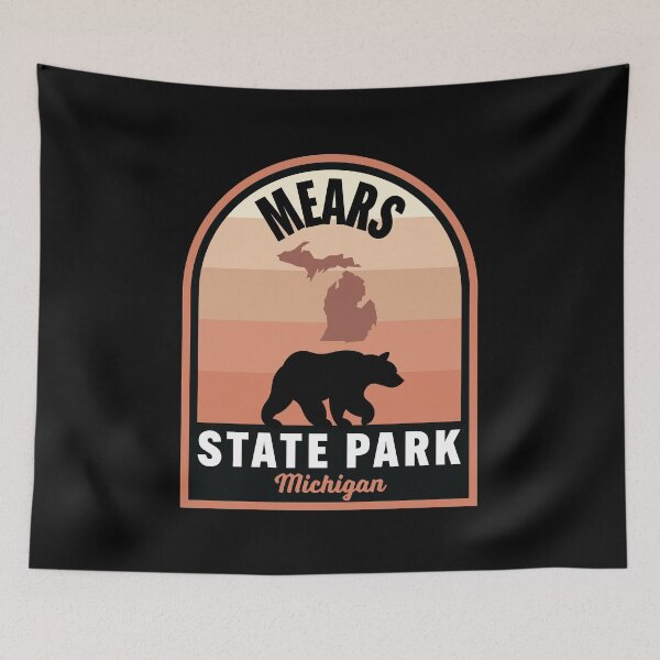Item preview, Mears State Park MI Bear designed and sold by HalpinDesign.