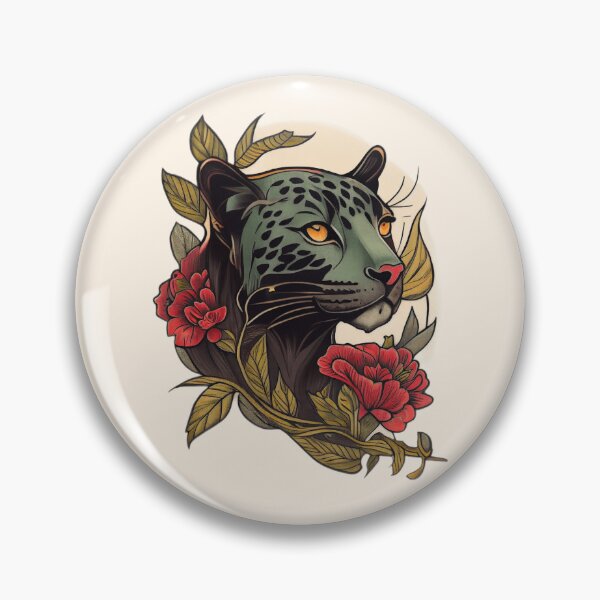 Item preview, Panther Tattoo Design designed and sold by TourDePassion.