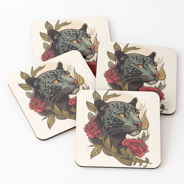 Item preview, Panther Tattoo Design designed and sold by TourDePassion.