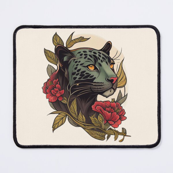 Item preview, Panther Tattoo Design designed and sold by TourDePassion.