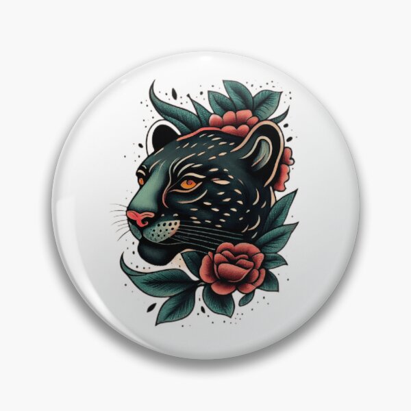 Item preview, Panther Forearm Tattoo designed and sold by TourDePassion.