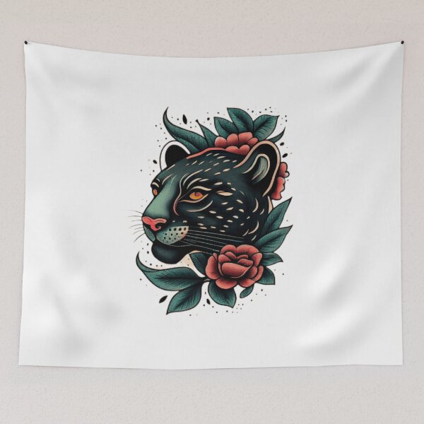 Item preview, Panther Forearm Tattoo designed and sold by TourDePassion.