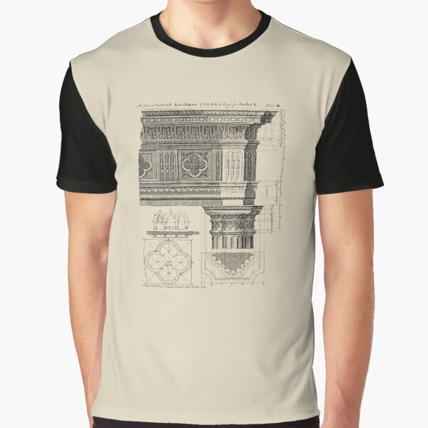 Item preview, Antique Architecture: gothic design detail designed and sold by AntiqueScience.