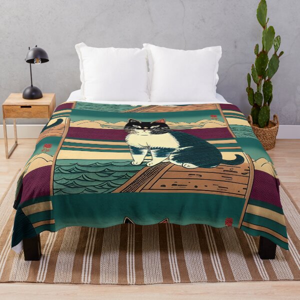 Item preview, Cat Ukio-e designed and sold by AlexArtCollega.