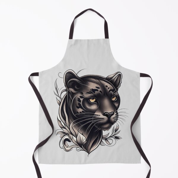 Item preview, American Traditional Tattoo Panther designed and sold by TourDePassion.