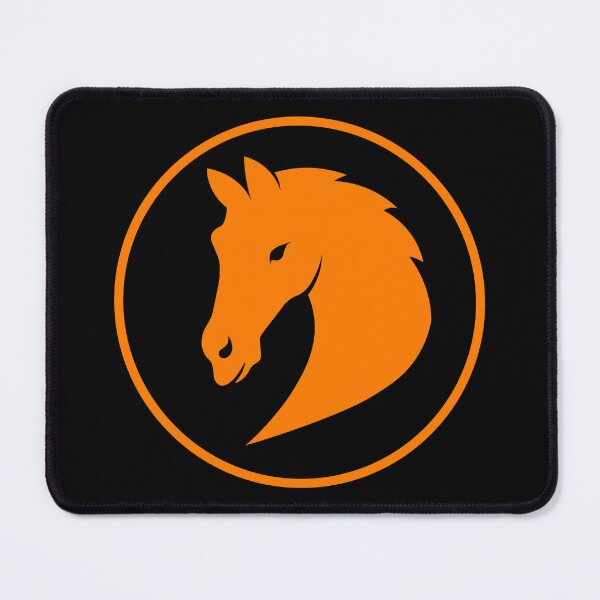 Item preview, orange horse head designed and sold by andrew JOHNSEN.