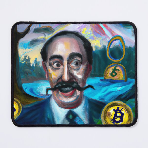 Item preview, Bitcoin Digital Oil Art designed and sold by Artful-Venue.