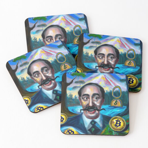 Item preview, Bitcoin Digital Oil Art designed and sold by Artful-Venue.
