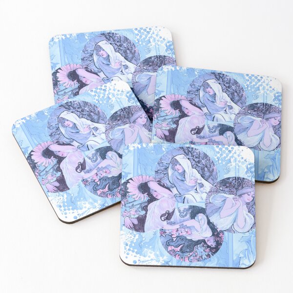 Item preview, Goddesses in blue designed and sold by ElliOzy.