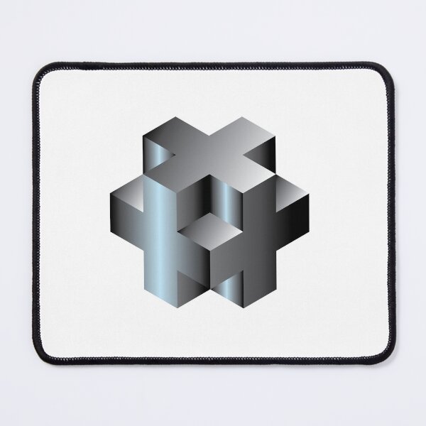 Item preview, Cubic design Black White designed and sold by xhemojashari.