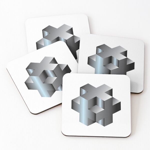 Item preview, Cubic design Black White designed and sold by xhemojashari.