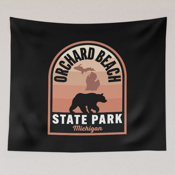 Item preview, Orchard Beach State Park MI Bear designed and sold by HalpinDesign.