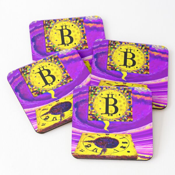 Item preview, Bitcoin Digital Oil Art U3 designed and sold by Artful-Venue.