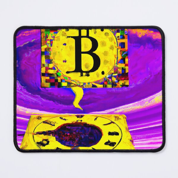 Item preview, Bitcoin Digital Oil Art U3 designed and sold by Artful-Venue.