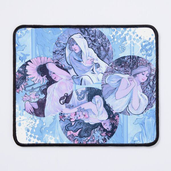 Item preview, Goddesses in blue designed and sold by ElliOzy.