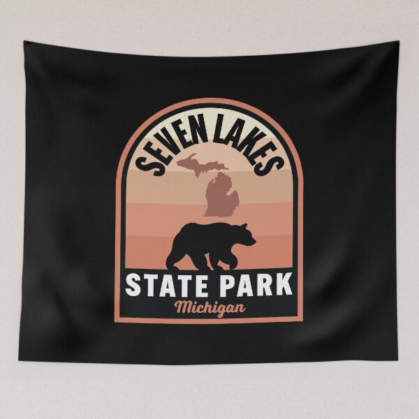 Item preview, Seven Lakes State Park MI Bear designed and sold by HalpinDesign.