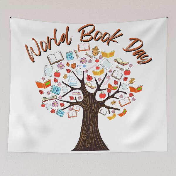 Item preview, World book day tree designed and sold by ardianSZ-studio.
