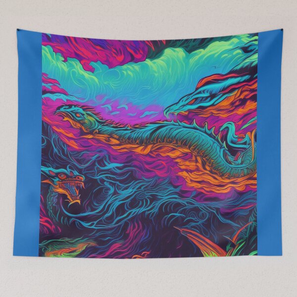 Item preview, Liquid design No.32 Neon Dragon designed and sold by MGDesignRV.