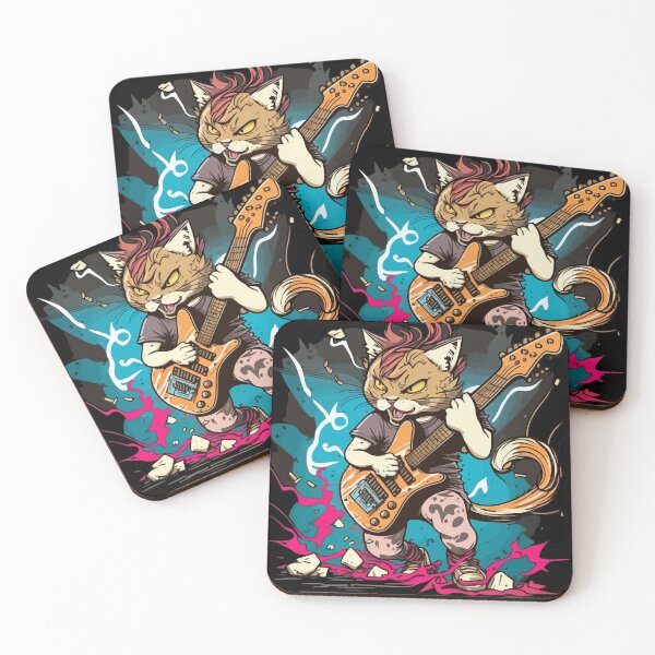 Item preview, Strumming Kitten designed and sold by Colorful Dreams.