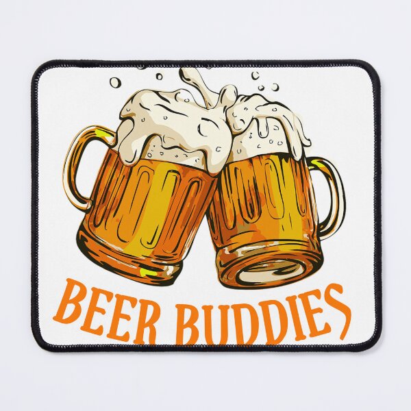 Item preview, Beer buddies beer glasses and beer designed and sold by Menariya.