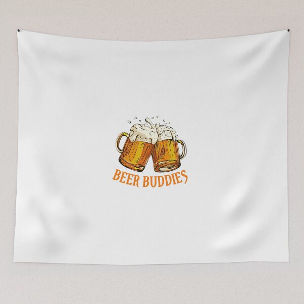 Item preview, Beer buddies beer glasses and beer  designed and sold by Menariya.