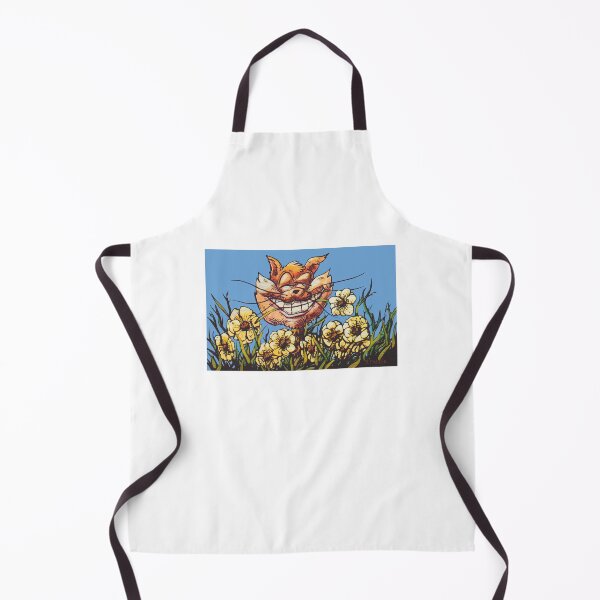 Item preview, Daisy Cat - kitty in the garden with flowers.Blue sky. designed and sold by Rick Paller.