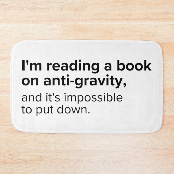 Item preview, I'm reading a book on anti-gravity and it's impossible to put down. | PUNS | The Last of Us designed and sold by AllPunAndGames.