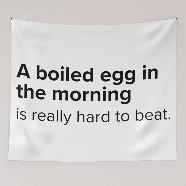 Item preview, A boiled egg in the morning is really hard to beat. | PUNS | The Last of Us designed and sold by AllPunAndGames.