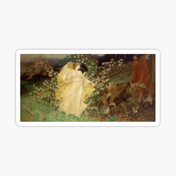 Item preview, Venus and Anchises William Blake Richmond designed and sold by RedCapeTales.