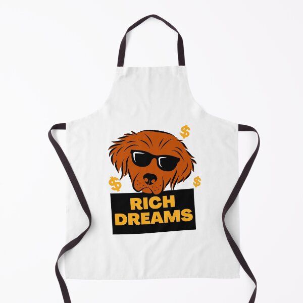 Item preview, Rich Dreams Funny Dog  designed and sold by mkzmerch.