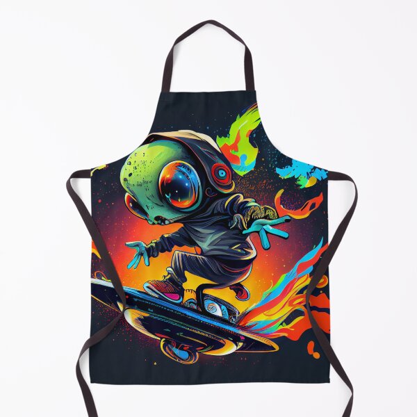 Item preview, Alien Hip Hop Adventure designed and sold by Arcult-Stickers.