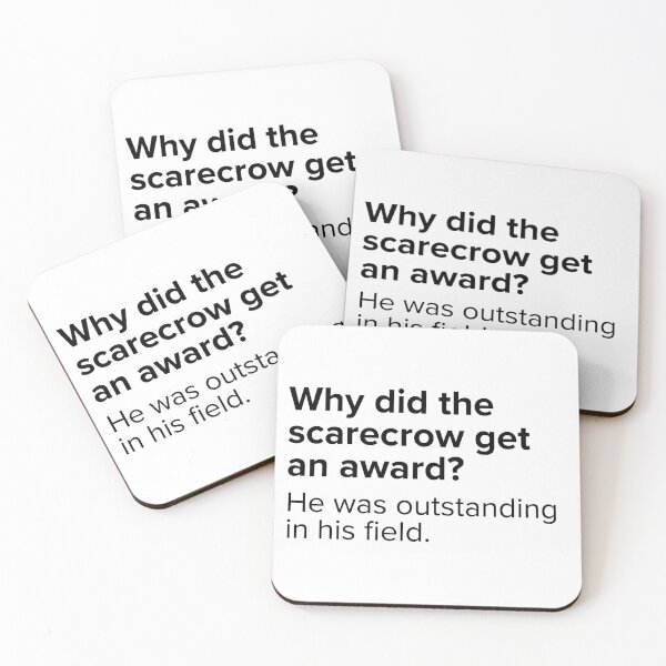 Item preview, Why did the scarecrow get an award? He was outstanding in his field. | PUNS | The Last of Us designed and sold by AllPunAndGames.