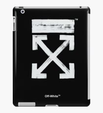 Off-White Brush Arrows iPad Case/Skin