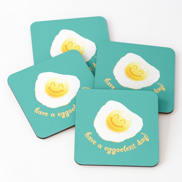 Item preview, Have A Eggcelent Day Smiling Egg designed and sold by Moonody Designs.