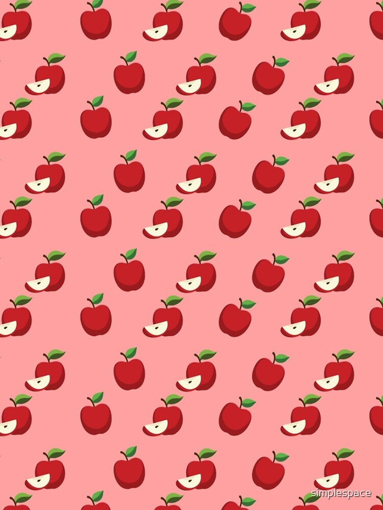 Thumbnail 4 of 4, iPhone Case, Apple Fruit Pattern designed and sold by simplespace.