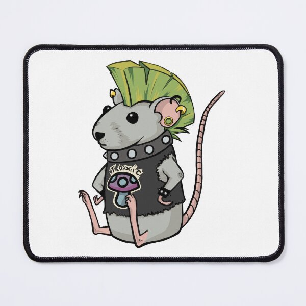 Item preview, Cute Punk Rat designed and sold by pixieskeleton.