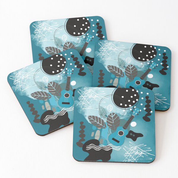 Item preview, Ukulele sea composition designed and sold by piesdesignart.