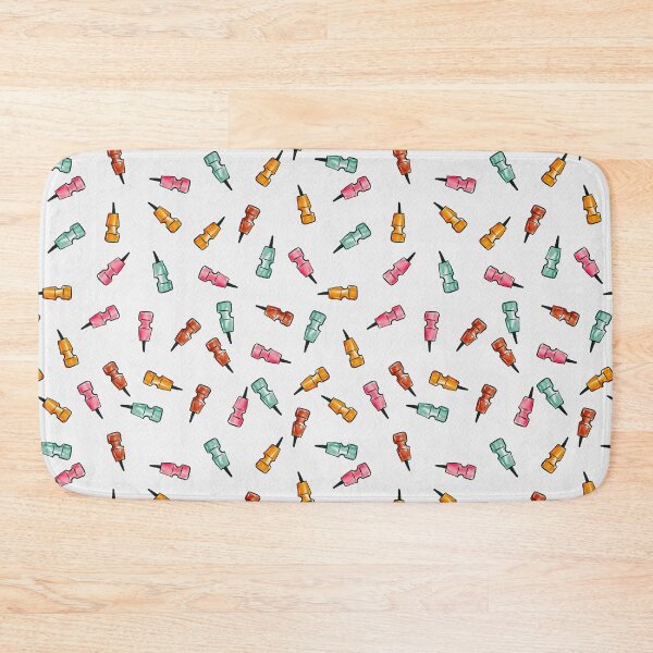 Item preview, Watercolor Thumb Pins Stationary Items Pattern designed and sold by Farissa Designs.