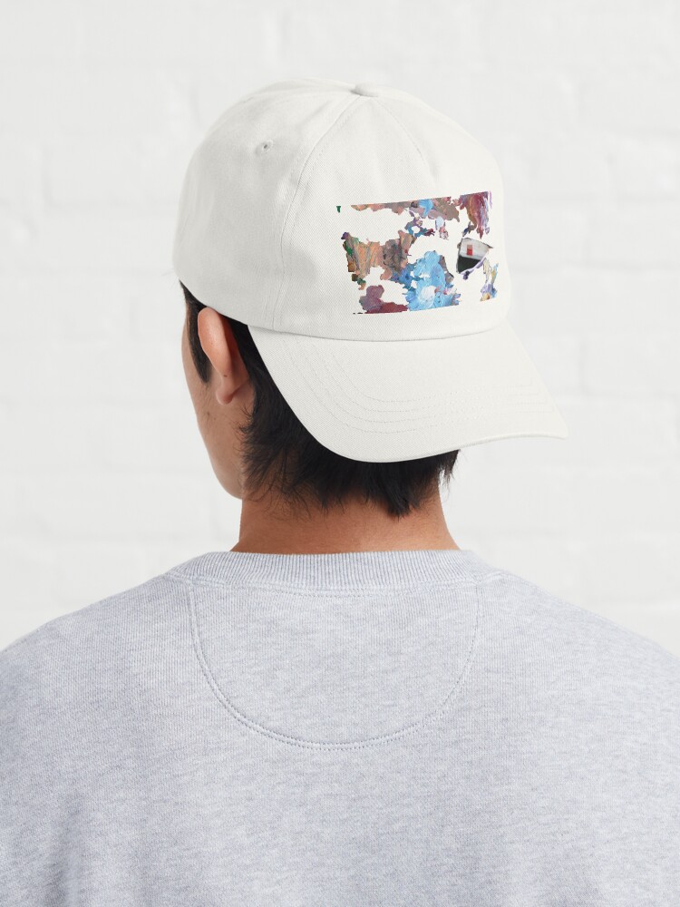 Thumbnail 4 of 7, Cap, Abstract Left Over No 2 designed and sold by Muyiwa.