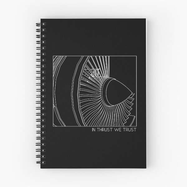 Item preview, In Thrust We Trust - Airplane Jet Engine Minimalist design designed and sold by Ikaroots.