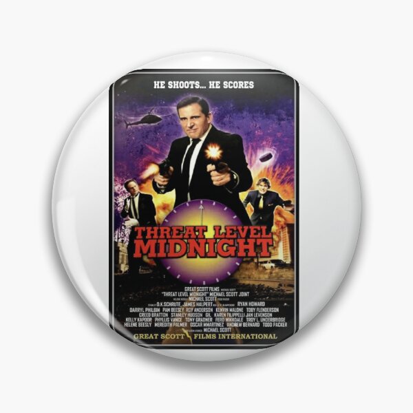 Item preview, THREAT LEVEL MIDNIGHT II // THE OFFICE US designed and sold by SlothQueenCo.